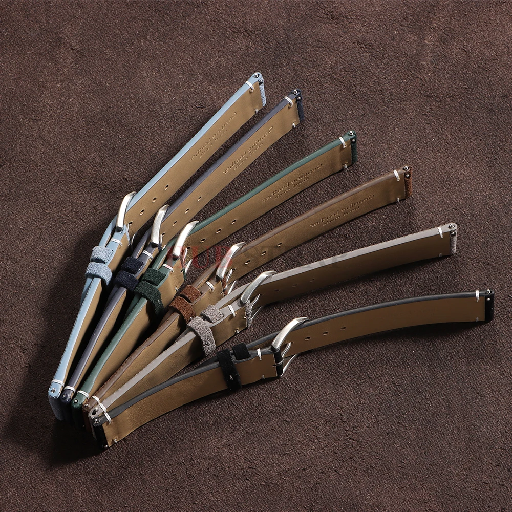 Luxurious Soft Suede Quick Release Watch Strap