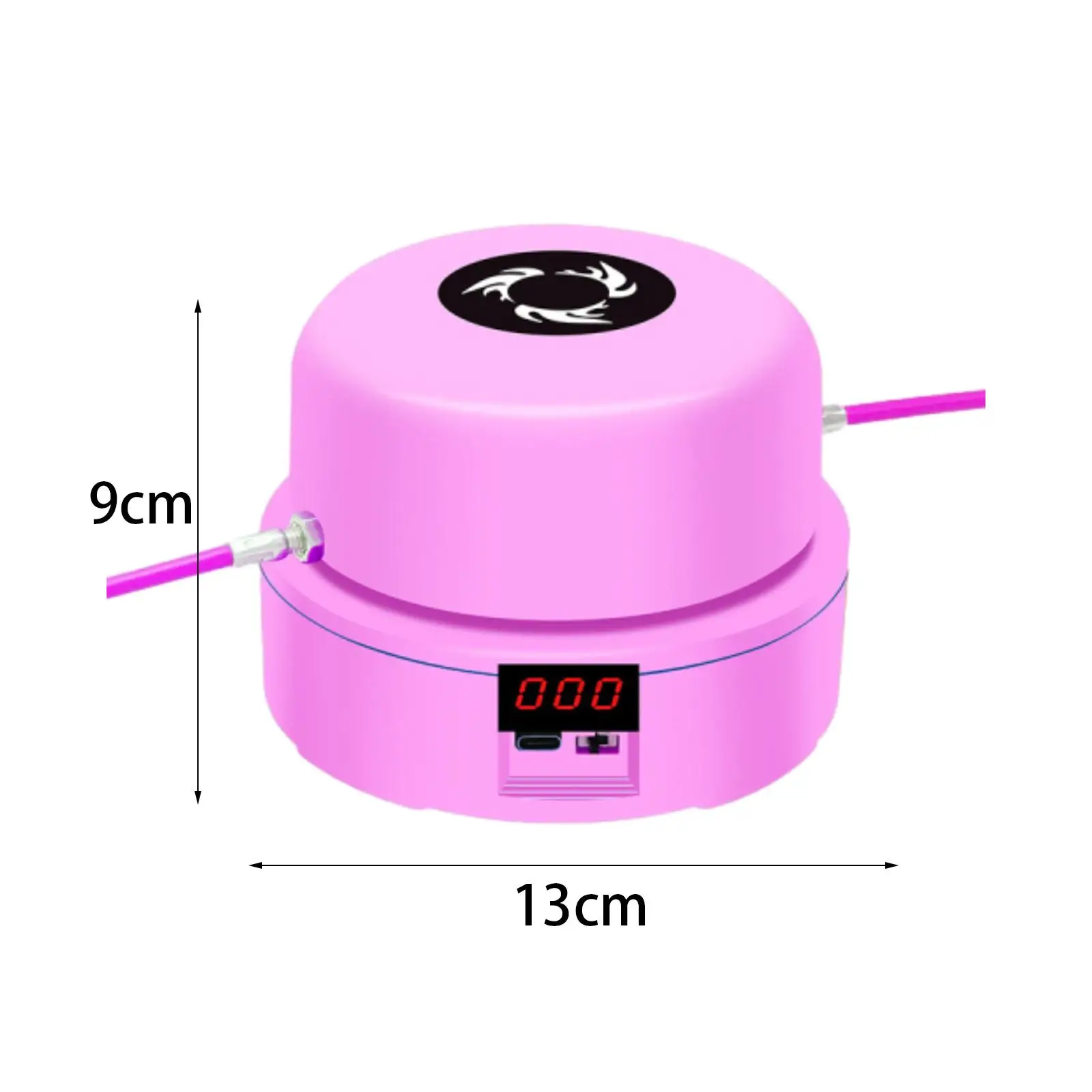 Jump Rope Machine Automatic Counting Durable Silent LCD Display Skipping Rope Electric Jump for Entertaining Sports Home jump rope