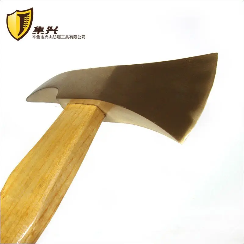 Explosion proof wooden handle fire axe Explosion proof axe 1kg/1.5kg/2kg suitable for flammable and explosive occasions 5