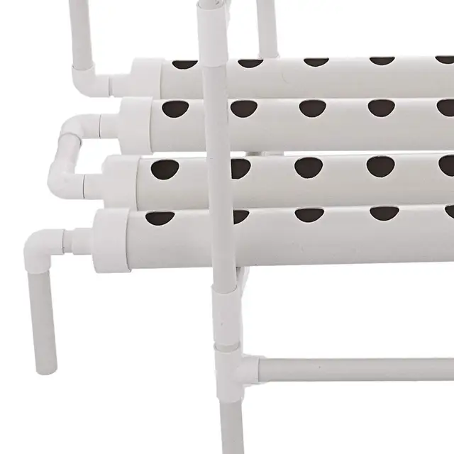 Hidroponikus Termesztési Rendszer Pvc Vízellátó Cső 9 Lyukkal, 78 Cm * 63 Mm - Image 3