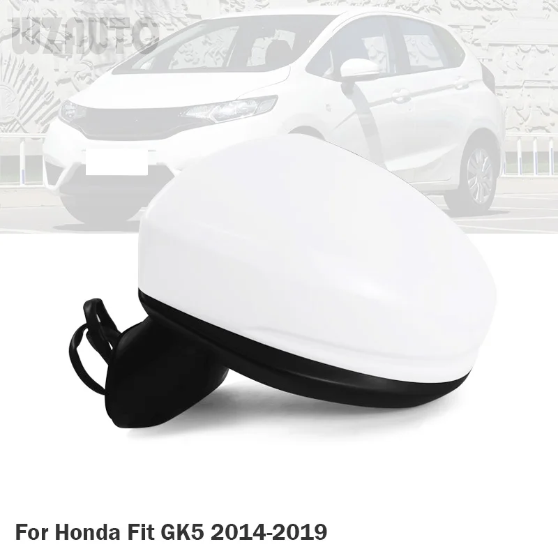 

Exterior Door Side Rear View Mirror Assembly For Honda Fit GK5 2014 2015 2016 2017 2018 2019 3PINS