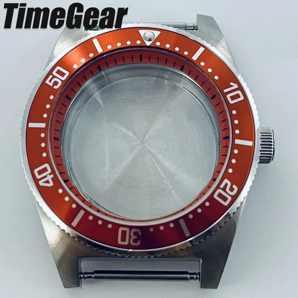 40mm Premium Diving Watch Case with Multi-Color Bezel Rings