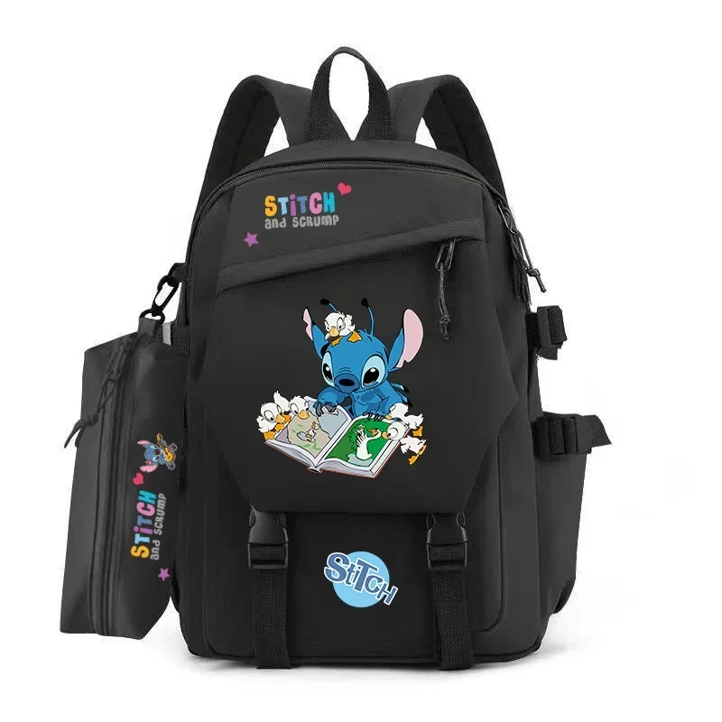 

Новинка 2024, Женский школьный рюкзак Disney для ноутбука со стежками, женский рюкзак с мультяшным рисунком, Женский школьный нейлоновый рюкзак для девочек в стиле кухара, суjuku