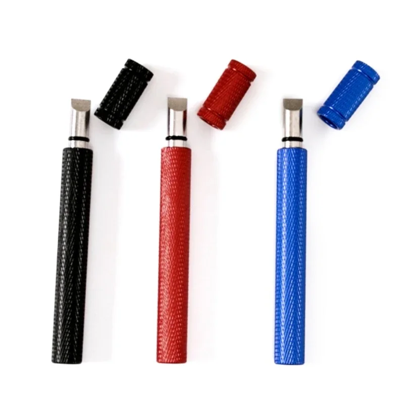 

2 шт., точилка для канавок для гольф-клубов, сменный инструмент, очиститель для гольф-клубов из алюминиевого сплава для нарезки