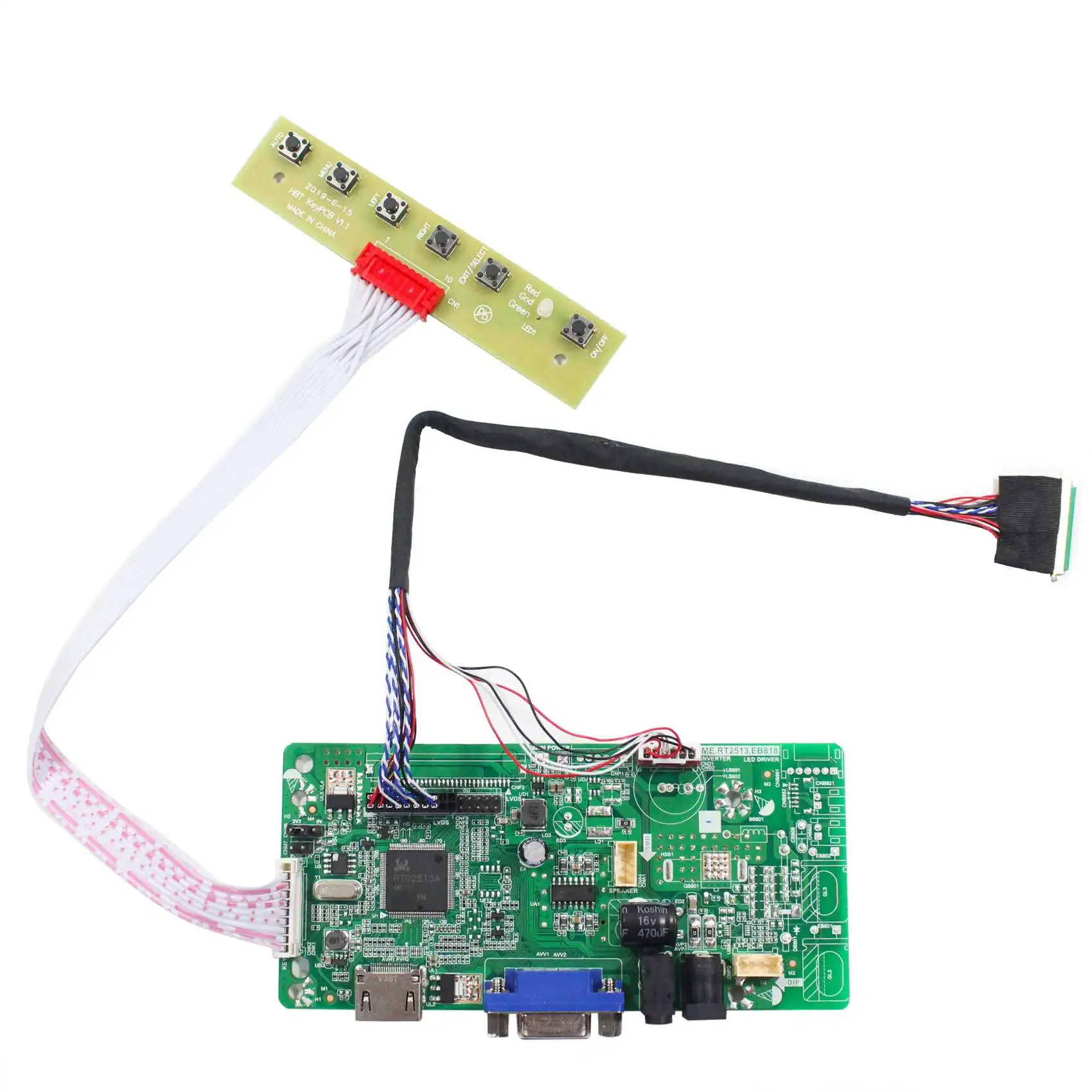 

Плата контроллера HDM I VGA LCD для 10,1 in HSD101PWW1 B101EW05 1280x80 0 ЖК-панель