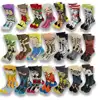 Men Fashion Socks Anime Funny Socks Hip Hop Personality Anime Socks Cartoon Fashion High Quality Sewing Pattern Socks