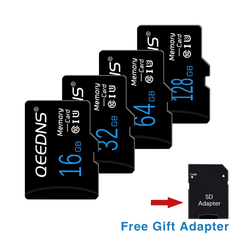 

New Design Micro TF SD Card 8GB 16GB 32GB 64GB 128GB 256GB U3 Class 10 Memory Card 512GB Mini SD TF Cards Flash Drive card