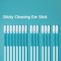 1set Disposable Sticky Ear Swabs Reusable Ear Cleaner Soft Silicone Ear Wax Removal Tool Remover For All Ages 2