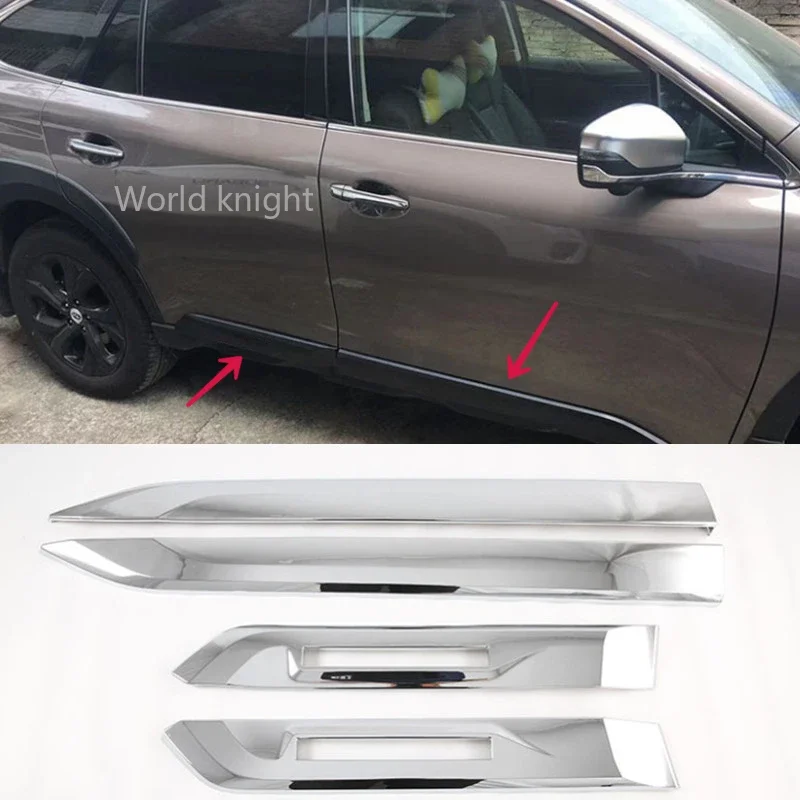 

For Subaru Outback BT 2021 2022 Car Accessories ABS Chrome Side Door Body Molding Moulding Trim