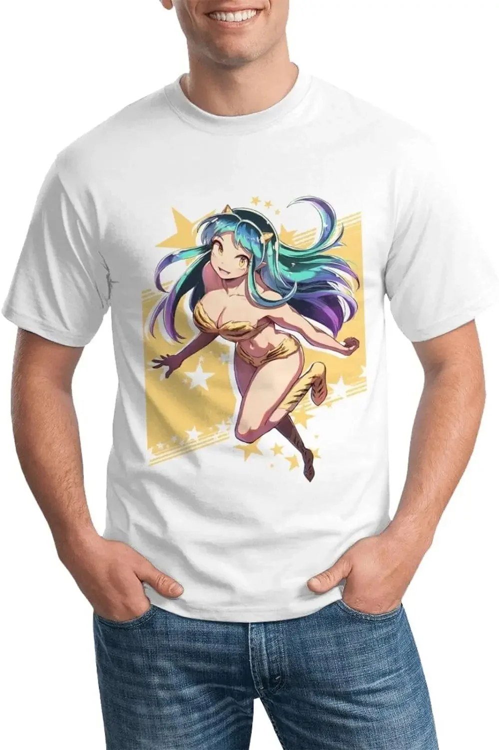 

Мужская дышащая рубашка с коротким рукавом и графическим принтом