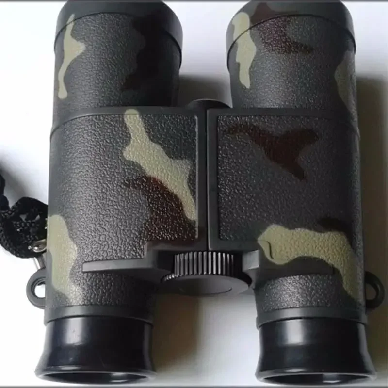 2PCS Binoculars Simulation Camouflage Telescope Children Kids Toys Mini Portable Folding 5