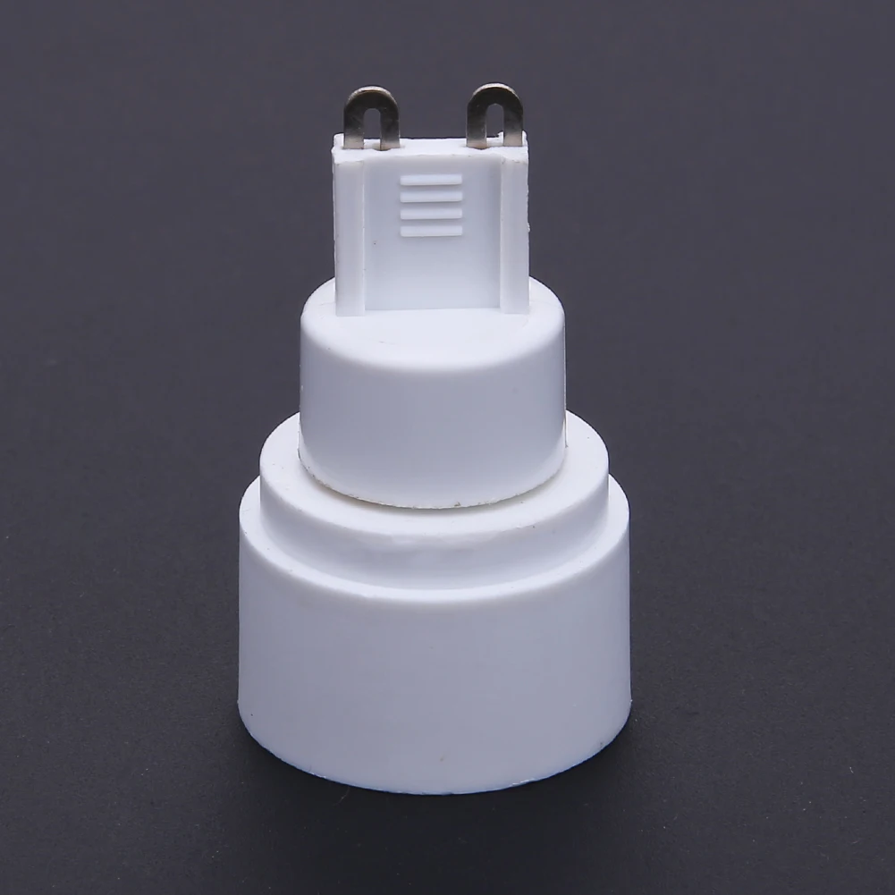 G9 to E14 LED Lamp Base Bulb Holder Converter Flame Retardant PBT Light Adapter Socket Lighting Parts White lamp holder lamp bulb holder lamp base lamp socket adapter led lamp base 5pcs