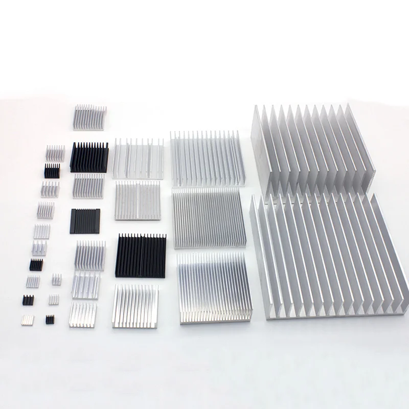 Aluminum Heatsink For Electronic IC Chip RAM MOS Dynatron Raspberry Pi Cooling With Thermal Conductive Tape