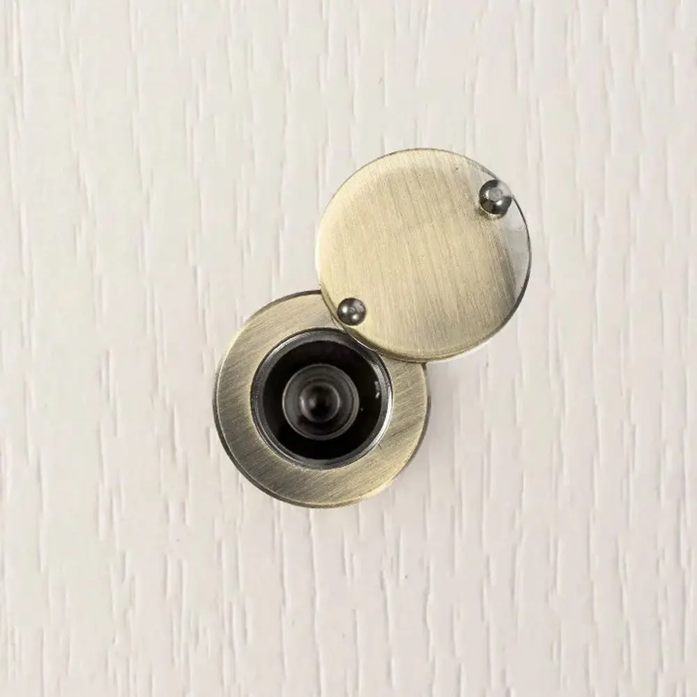 Fixed Door Viewers Covers Safety Rotating Privacy Cover Privacy Peephole Lid Metal Door Protectorations Safety Door