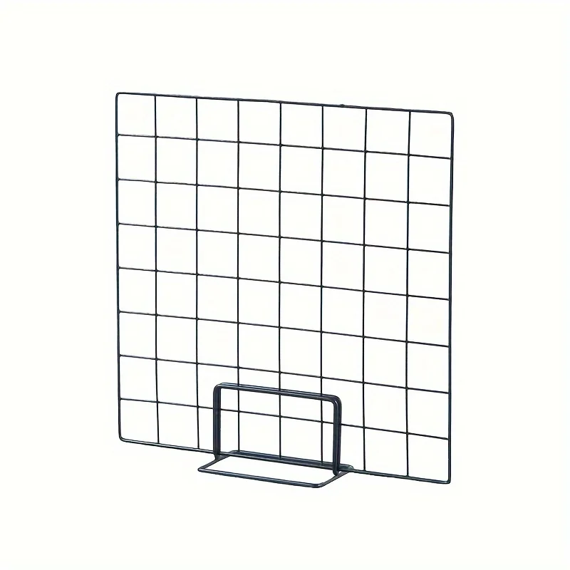 Grid Art and Photo Stands Modern Metal DIY Display Stands with Grid Panels Jewelry Exhibition Stands, and Jewelry Pendant Stands