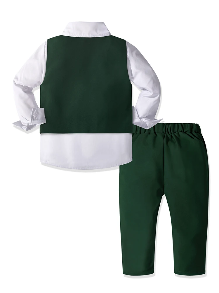 Toddler Boy Formal Outfit Set 2