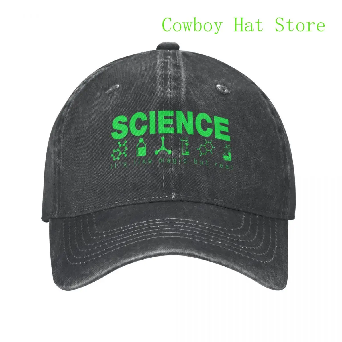 

Best Science: It's Like Magic But Real Baseball Cap Male Snapback Cap Golf Hat Man Ladies Hat Men'S