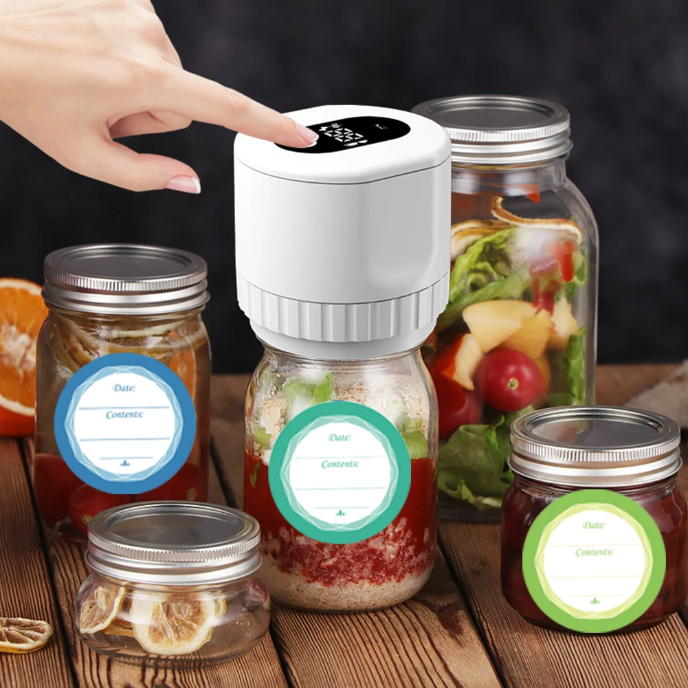 lectric Canning Jar Sealing Kit Vacuum Sealer Regular-mouth Wide-mouth  Durable