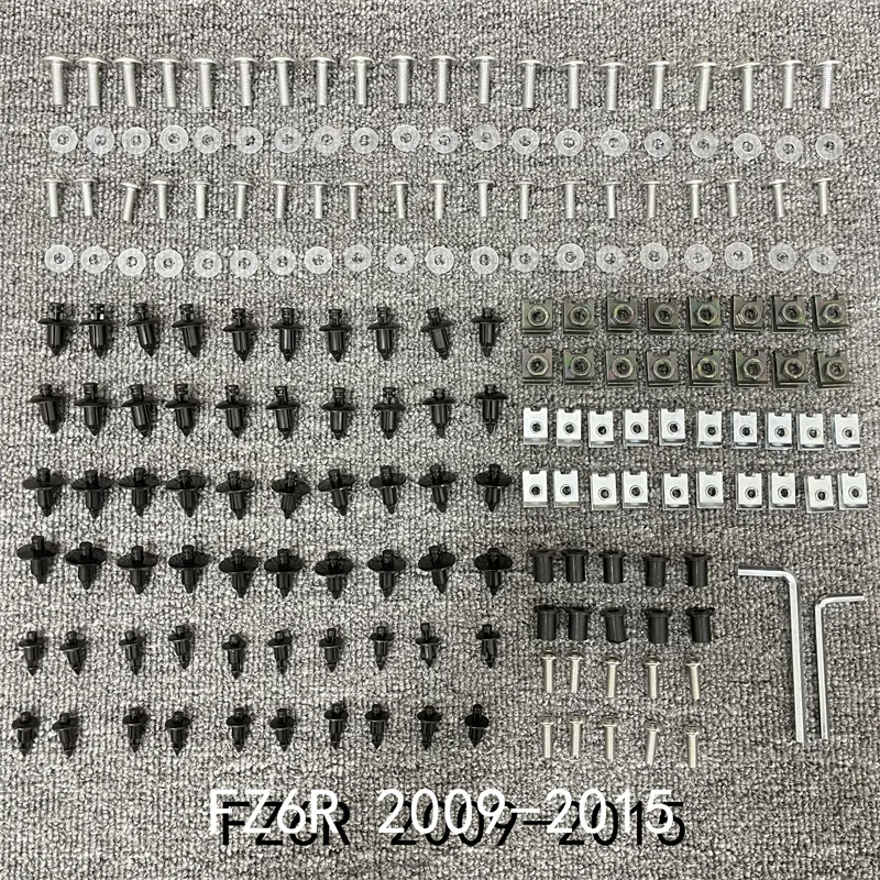 

Fairing Bodywork Kit Bolts Screws For Fit For YAMAHA FZ6R 2009-2015