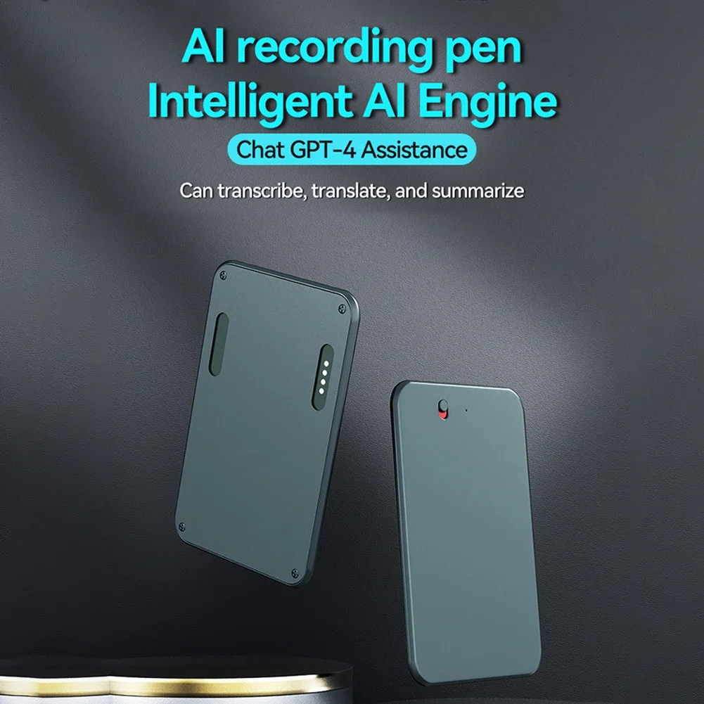 AI Voice Recorder with APP Note Voice Recorder Voice To Text Conversion Device for Lectures Phone Calls Meetings Interviews Etc