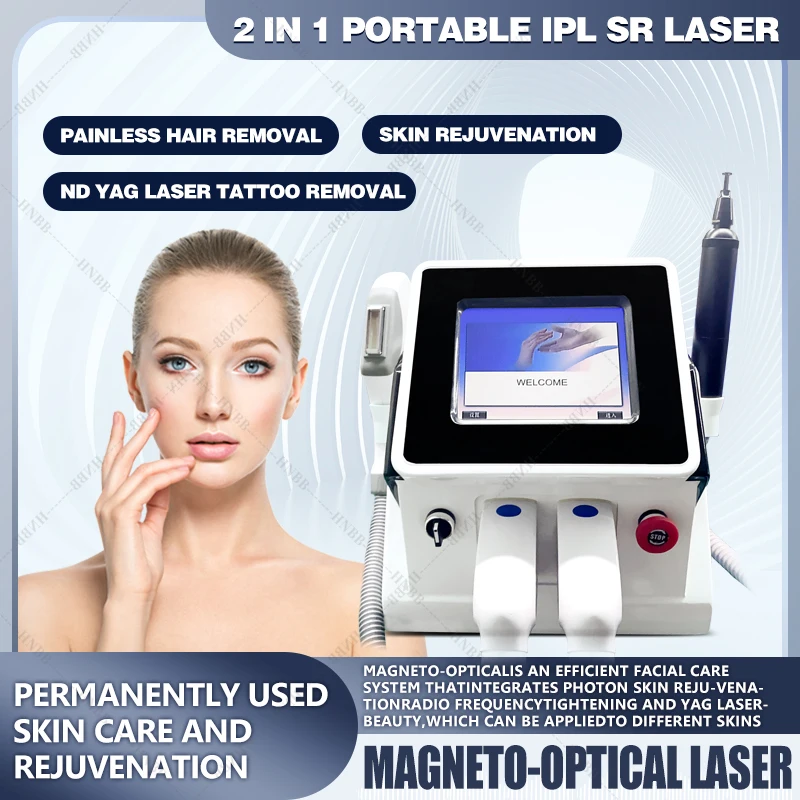 360Laser2in1OPTNewest2023DiodesPortablePainlessIplPermanent