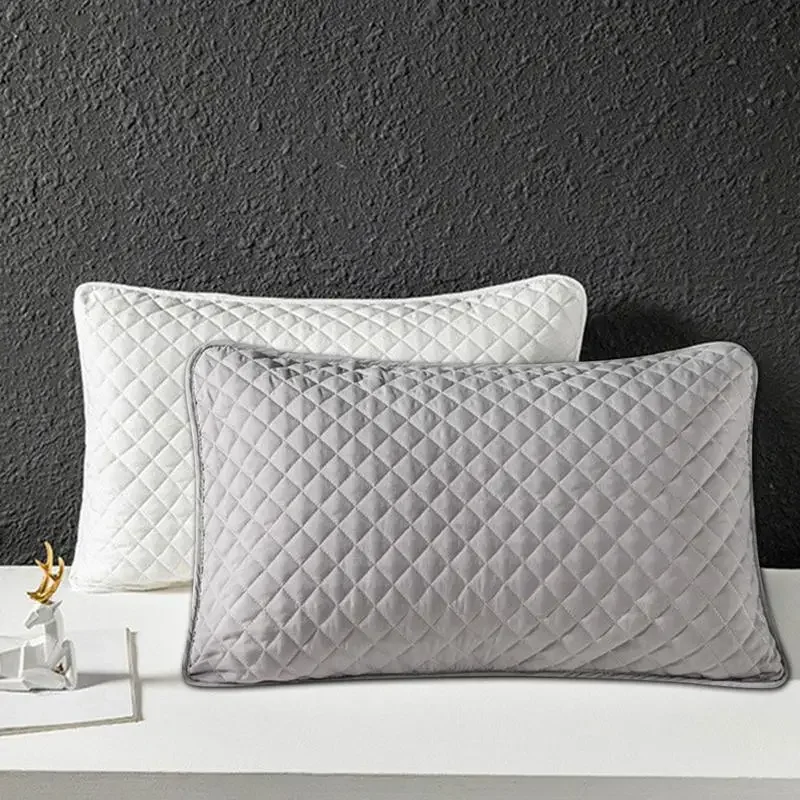 

Waterproof Pillow Covers Quilted Pillowcase Solid Color Pillow Cover Comfortable Throw Pillow Case Cover For Sofa Bedroom Home