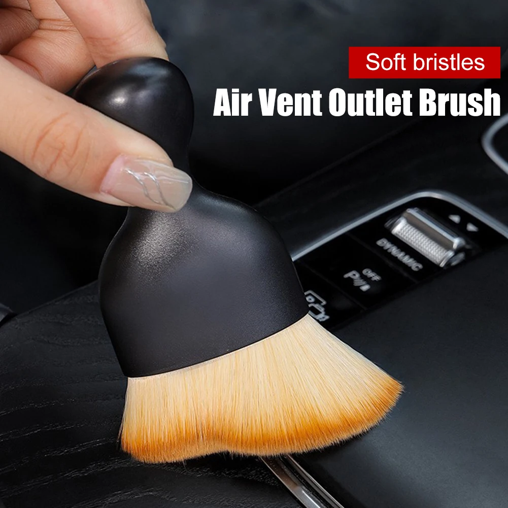 Car Interior Air Vent Cleaning Brush Air Conditioner Outlet Brush Non