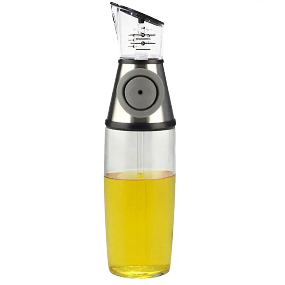 250/500ml Oil Dispenser Bottle With Measuring Oil Bottle Press