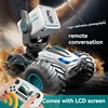 Children's rc remote control car handle HD photo remote dialog photography deformation stunt car boys toys Christmas gift 5