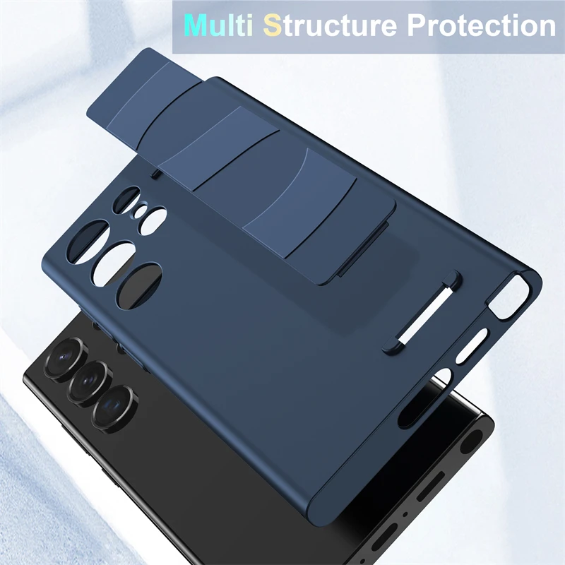 Luxury Elastic Silicone Wrist Strap Shockproof Matte Clear Case