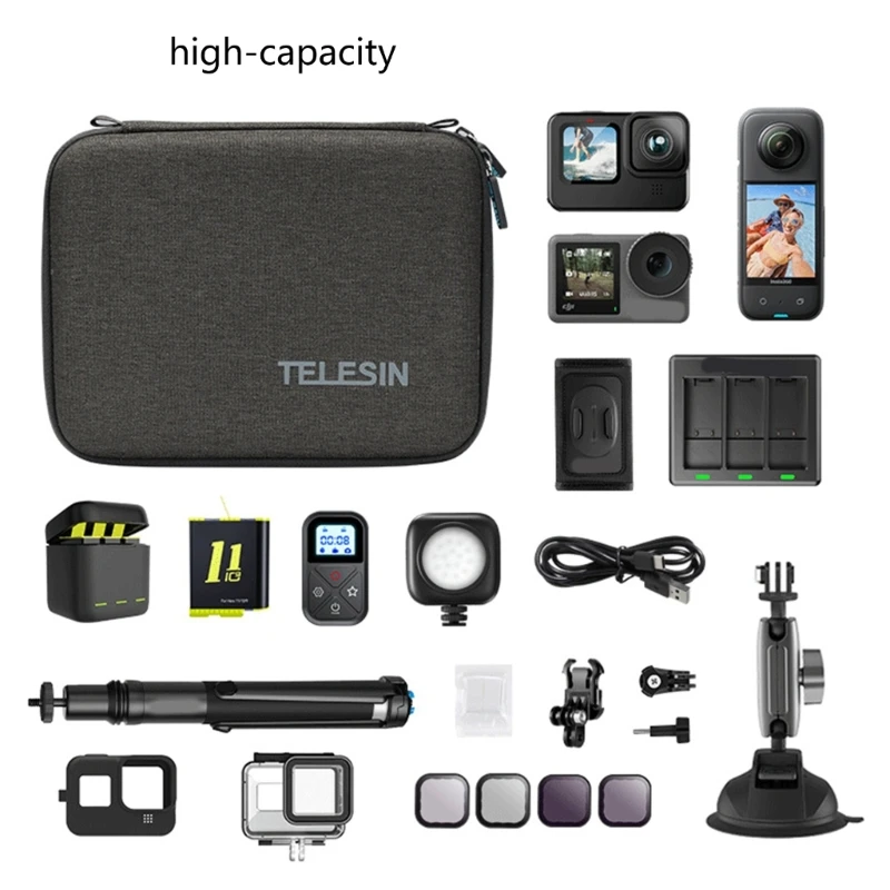 

Carrying Case for Insta 360 GO 3 Go Pro11 Action Camera Outdoor Travel Storage Drop Shipping
