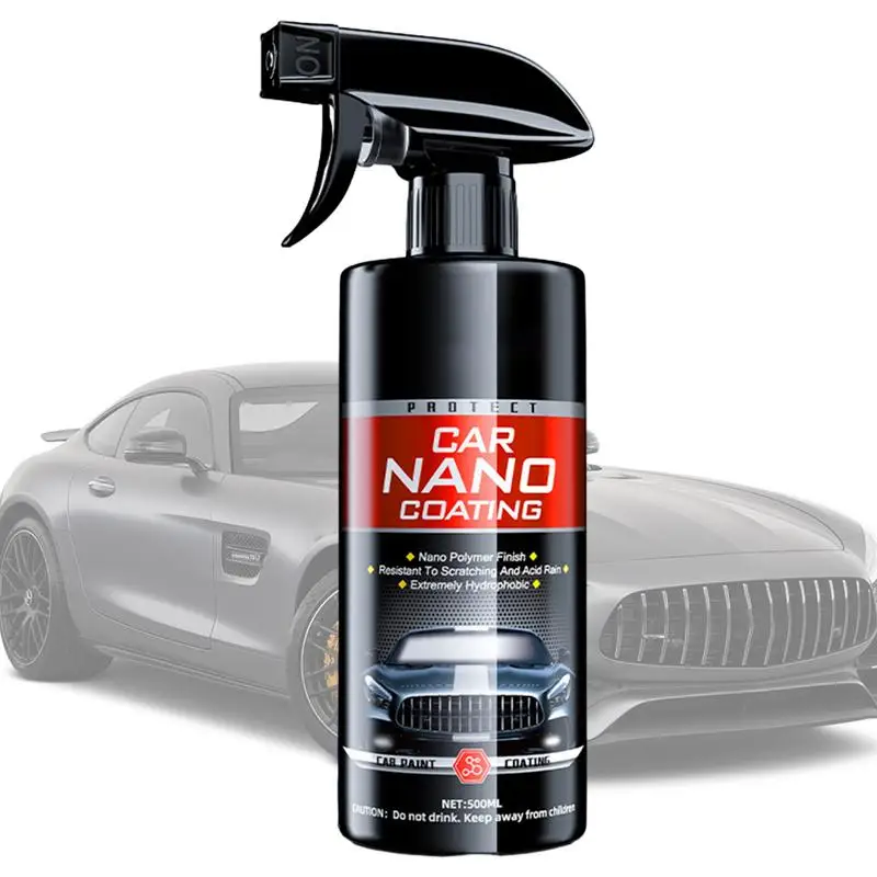 

Car Coating Spray Ceramic Coating Renewal Agent 500ML Fast-Acting Car Coating Wax Polishing Spray Fine Scratch Repair For Anti