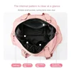Fashion Large Capacity Sports Gym Bag Solid Color Fitness Portable Yoga Bags Women's Wet Dry Separation Waterproof Luggage Bag 5