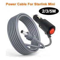 DC 12-24V Power Cable for Starlink Mini 16AWG Car Charging Cable with LED Indicator Switch Against Surge Electric Wire Plug&Play 1