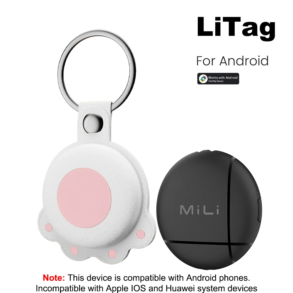 Smart Tag with Replaceable Battery - Easily Track Wallets and Bags