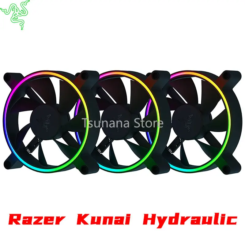OriginalRazerKunaiHydraulicRGBPCFanQuietRGBFanandPWMFan