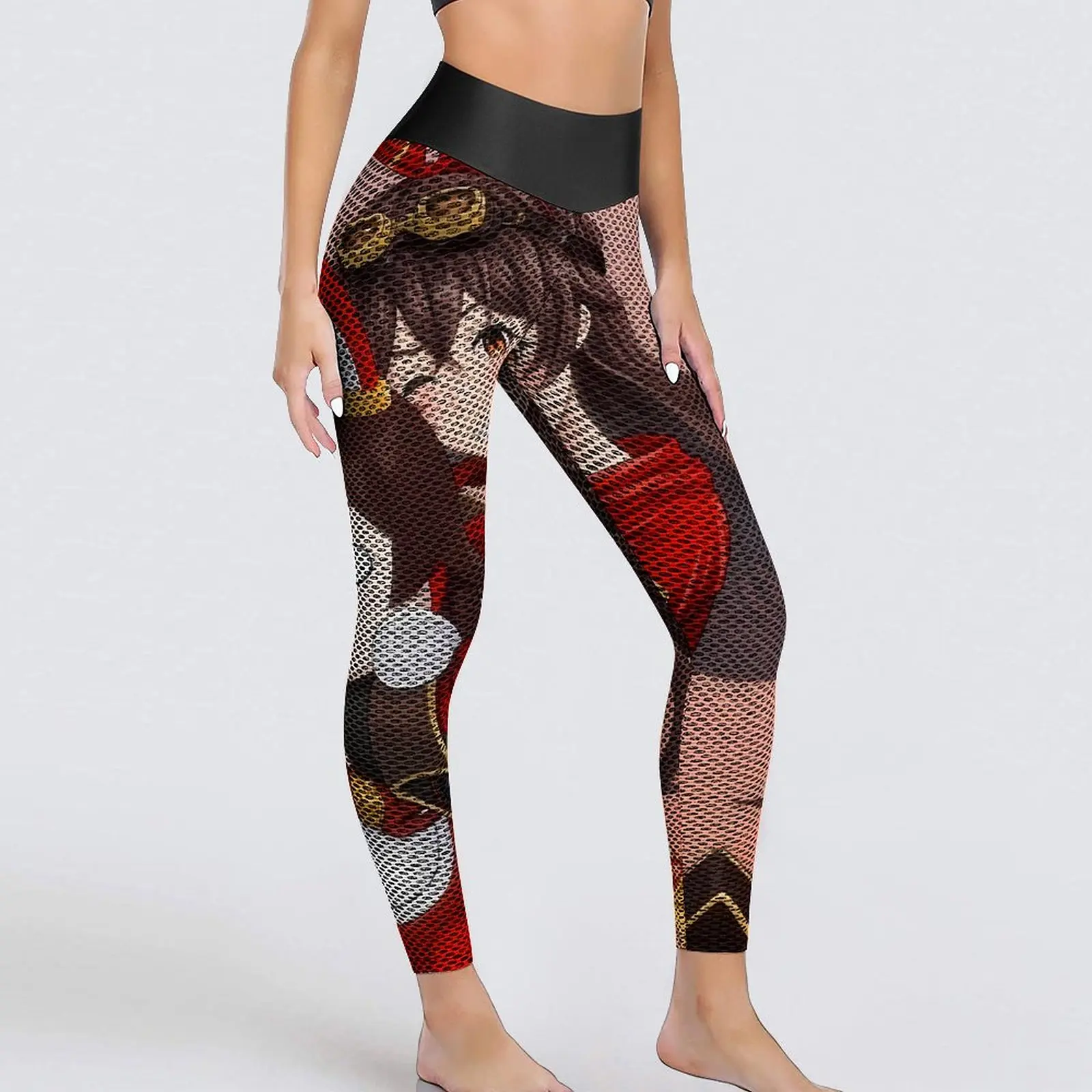 

Amber Genshin Impact Leggings Sexy Cute Anime High Waist Yoga Pants Retro Quick-Dry Leggins Women Custom Work Out Sports Tights