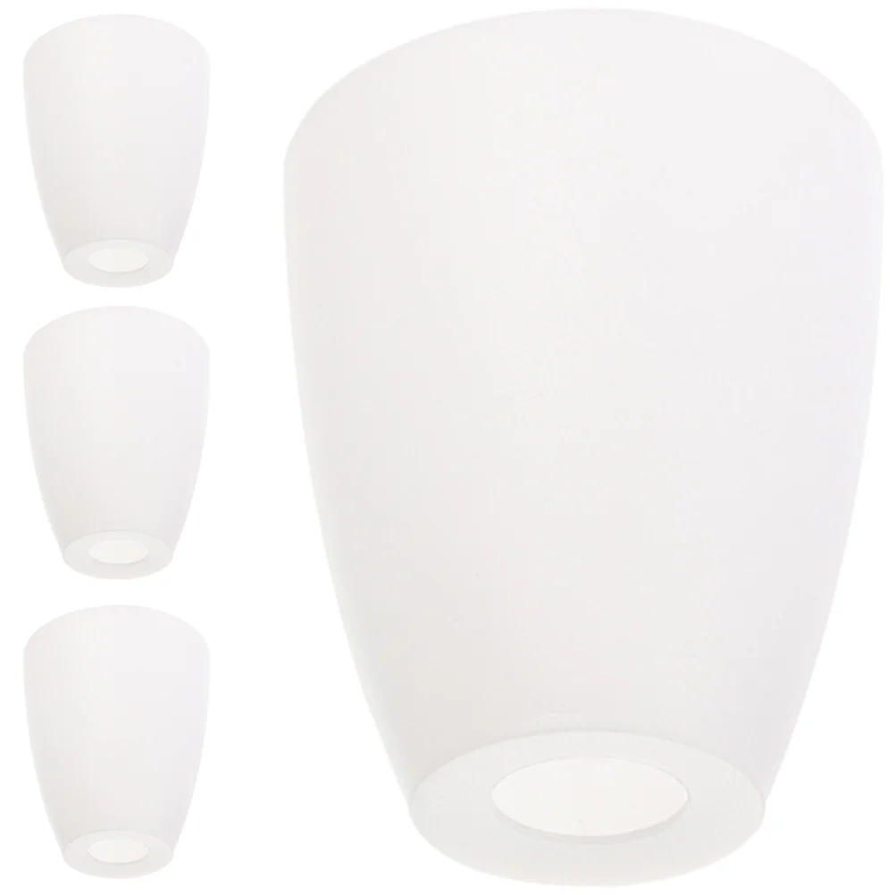 

4 Pcs Plastic Lampshade Bedside Hanging Sconce Lights Small Shades for Floor Accessory Office Covers