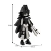 Paper Education Compass Miss Circle Building Blocks Sets Action Figures Model Cartoon Role Bricks Building Toy Christmas Gifts 5