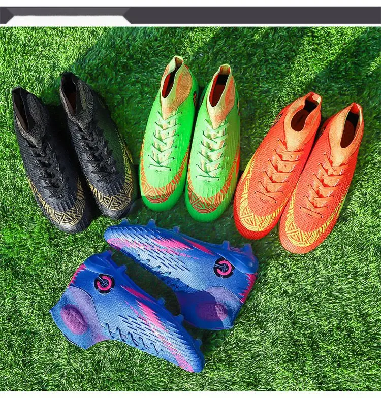 Zapatillas de entrenamiento de fútbol para jóvenes y estudiantes de la élite del Pato Mandarín, zapatillas de clavos largos para hombre, zapatillas deportivas_voghion.com