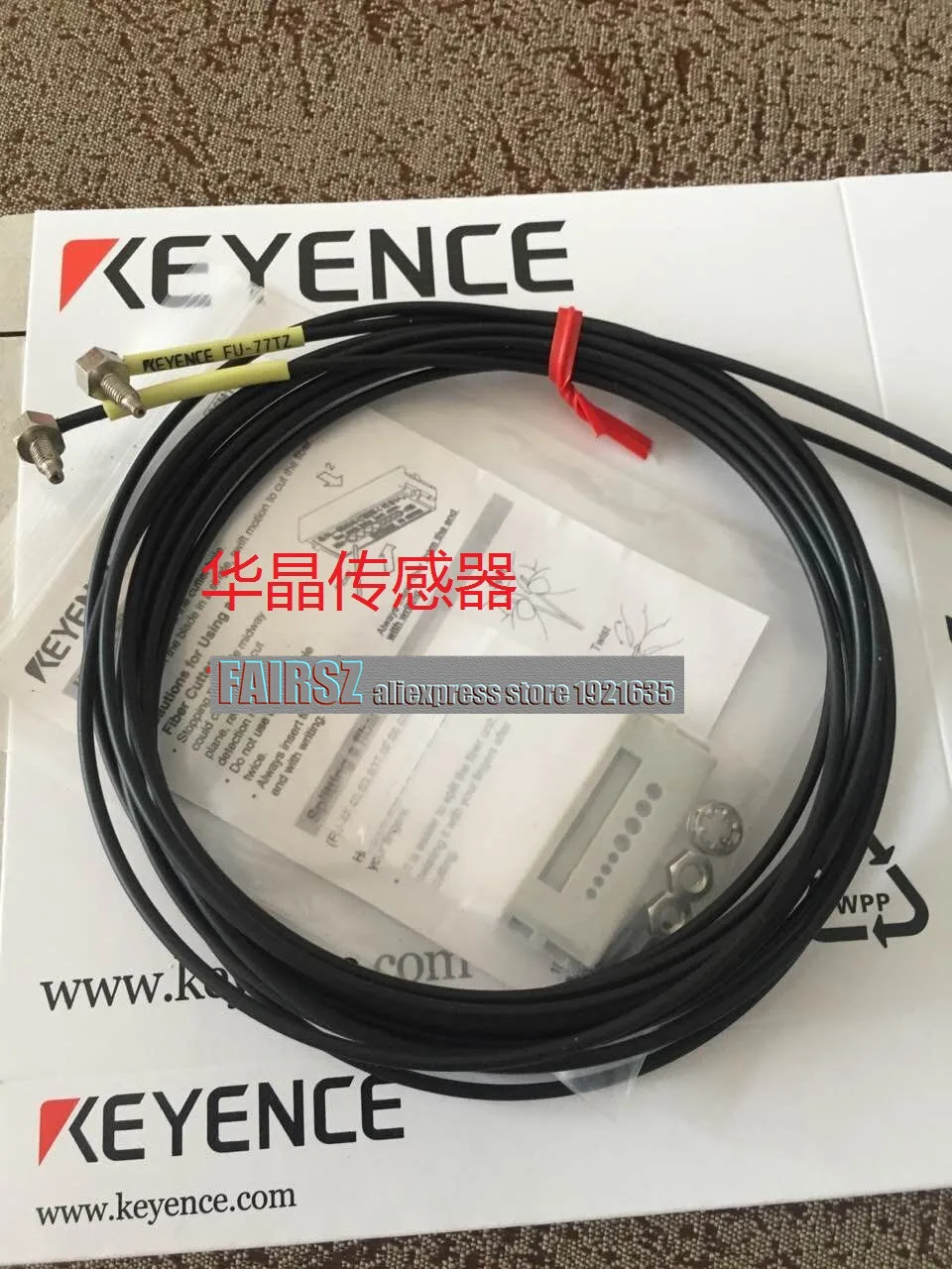 2PCS/LOT Original KEYENCE FU-67TZ Optical Fiber Sensors