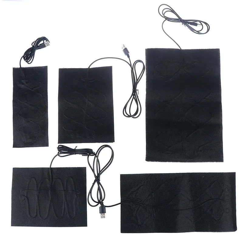 USB Far Infrared High Temperature Heater &ndash; Carbon Fiber Material Waist & Knee Pad Electric Style Warm Heating Supplies