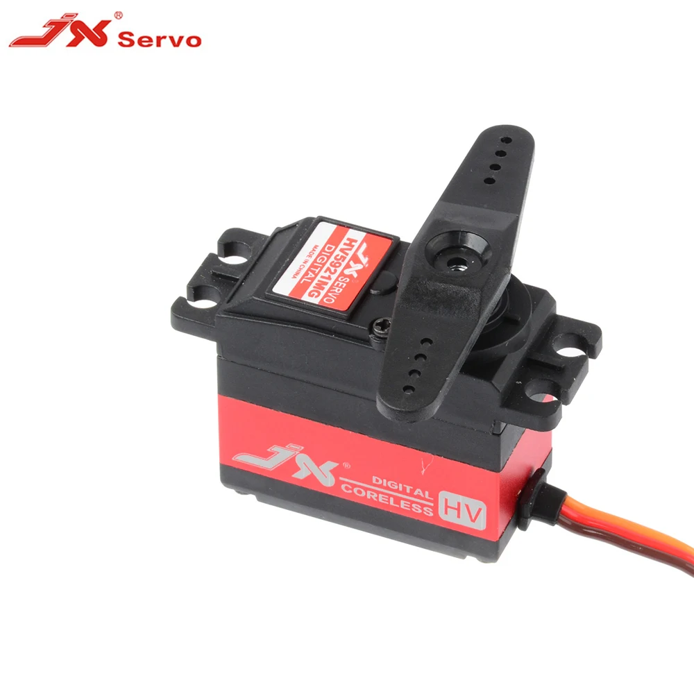 

JX Servo PDI-HV5921MG 20KG 8.4V Metal Gear High Voltage Motor Digital Coreless Standard Servos for 1/8 1/10 RC Car Crawler Boat