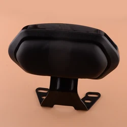 Universal Black Driver Backrest Quick Release Pad Fit For Motorcycle Electric Vehicle