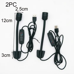 South American Aquarium Spotlight - Adjustable LED Fish Tank Lamp - EU Plug (2PC)