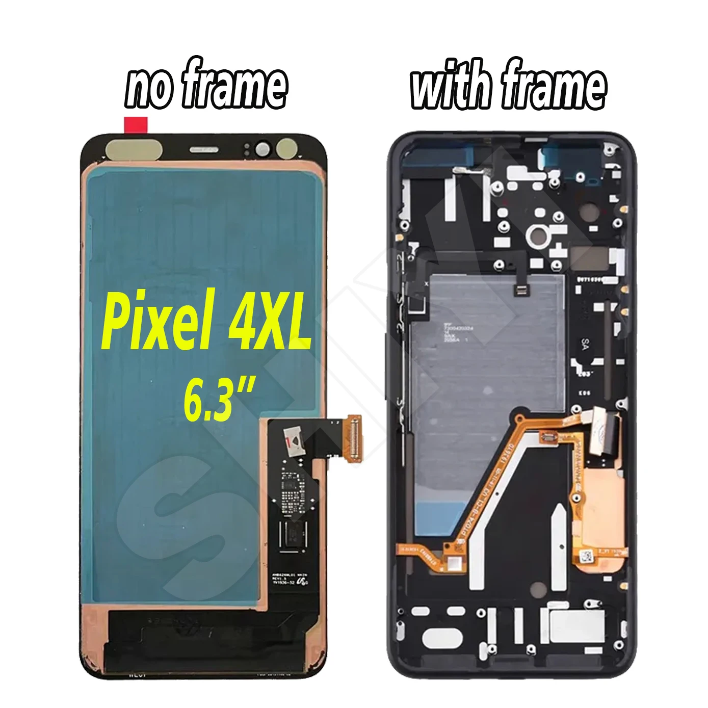 High quality LCD For Google Pixel 4 Pixel4 G020M LCD Screen Display Touch For Google Pixel 4 XL 4XL G020P Panel Digitizer Screen