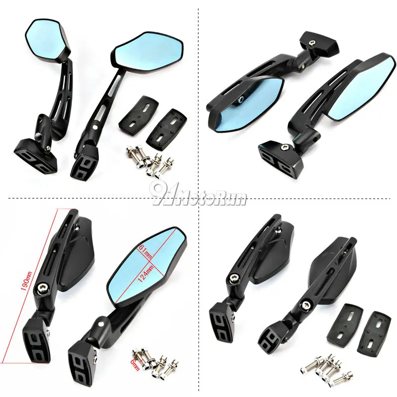 Motorcycle Racing Rear View Mirrors For Suzuki GSXR 600 750 1000 Hayabusa SV650