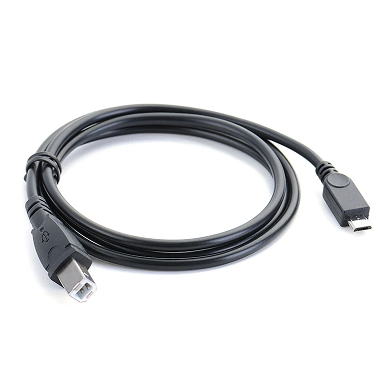 

3.2ft 1m Micro USB Male To USB B Type Male Data OTG Cable For Mobile Tablet Printer Connector 2 : Standard B Type Male