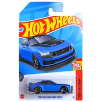 Hot Wheels 2024Q Shelby Cobra Bugatti Bolide Porsche Bumblebee Ford Mustang Dark Tesla Cybertruck 1/64 Diecast Model Toy C4982 2