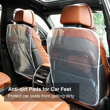 Car Seat Back Cover Anti-dirt Pads For Car Feet Rear Seat Kick Car Cleaning Products Automotive Interior Accessories W0J7 1